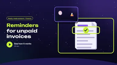 Payments: reminders for overdue invoices